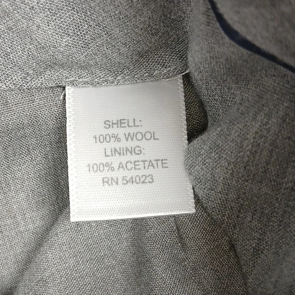 Banana Republic Dress Pants Mens 36x32 Black Classic‎ Fit Wool Blend